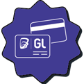 Greenlight Cashless Convenience Icon Wildfire and Greenlight cobranded card icon