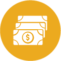 Money stack icon