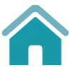 Teal House Digital Icon