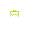 Phone with a briefcase on the screen icon.