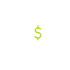 Hand holding moneybag icon.