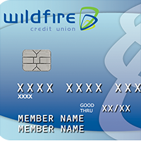 Picture of a Wildfire Business Visa with an EMV Chip