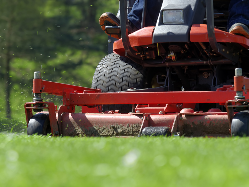 Lease equipment to get you started Commercial lawn mower